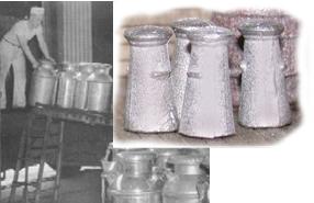 Milk Cans - Conical Old Timers - HO