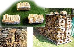 Split Wood Stack Assortment - N