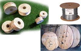 Wooden Cable Reel Assortment - N