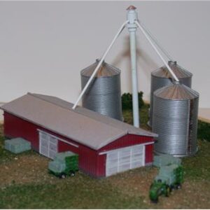 Modern Barn Kit - Z Scale