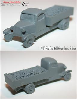 Coal Delivery Truck - Z Scale
