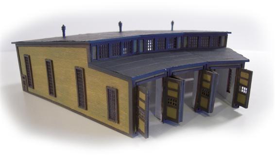 American Round House - Laser Cut Z Scale Kit