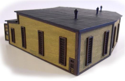 American Round House - Laser Cut Z Scale Kit