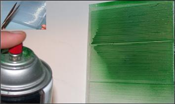 Clear Corrugated Panels - Painting Tips