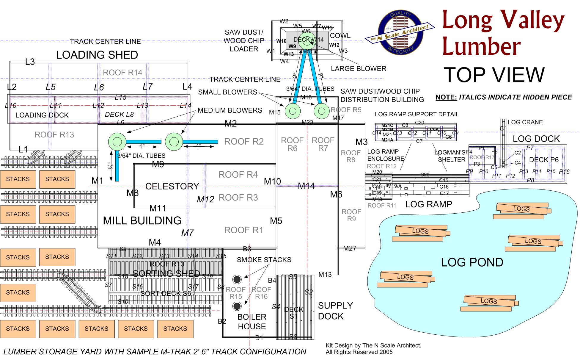 Long Valley Lumber - Z Floor Plan View