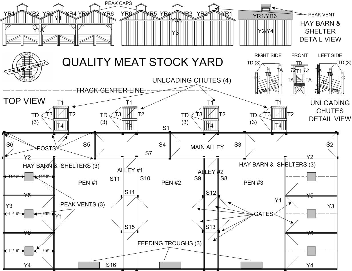 Quality Meat Stock Yard - Floor Plan View