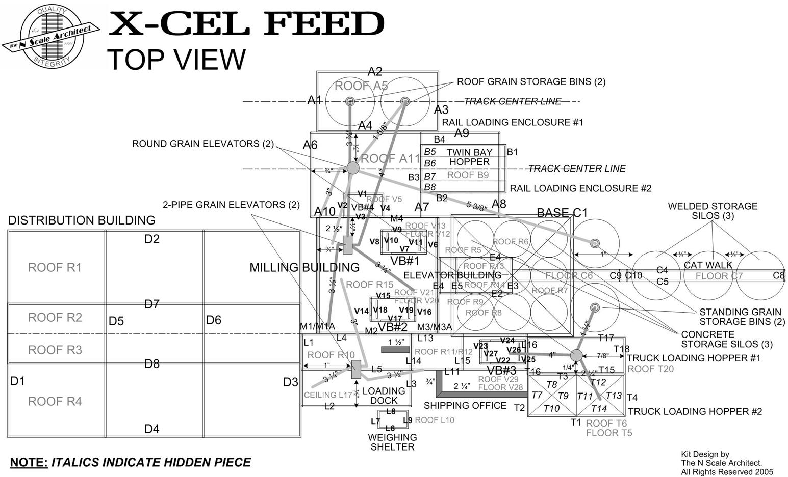 X-Cel Feed - N Floor Plan