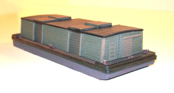 Covered Barge Kit - Left View