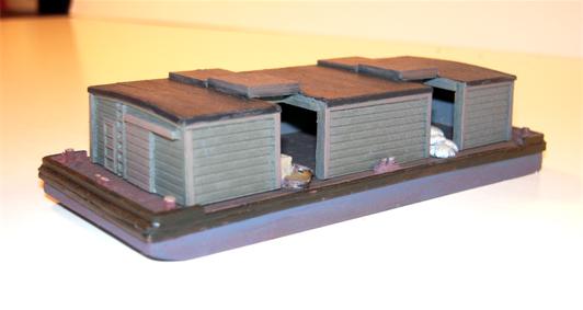Covered Barge Kit - Right View