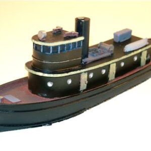 Diesel Tug Boat Kit - Front View