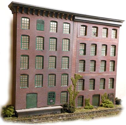 HO Scale Dark Calico Brick Sheets With Windows & Doors – 3 Sq Ft Of Scenery!
