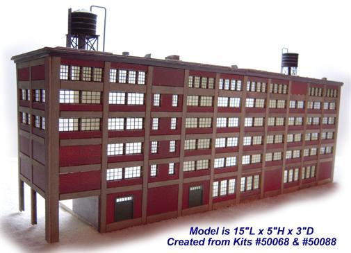 Curtain Wall Panel System Model - Left Front View
