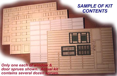 Curtain Wall Panel System - Sampling of Kit Contents