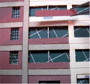 Curtain Wall Panel System Kit - Applying Brick Segments