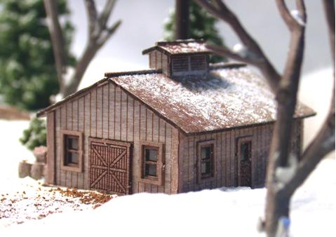 Maple Sugar House - Front View Right