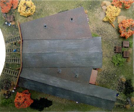 Conway Roundhouse Model - Top View