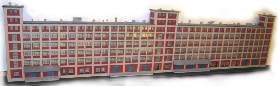 Curtain Wall System HO Box Set Kit - Low Relief Model