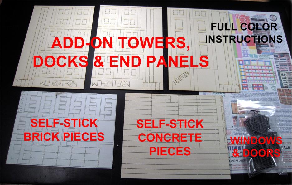 Curtain Wall System HO Kit - Tower Kit Contents