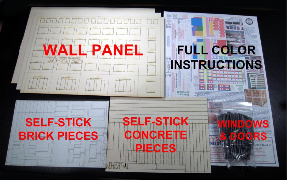 Curtain Wall System HO Kit - Kit Contents