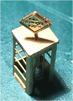 US Telephone Booth - Top View