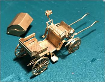 Central Park Carriage - Rear View w/Roof Cover