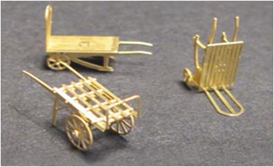 Luggage Carts - Assembled Models
