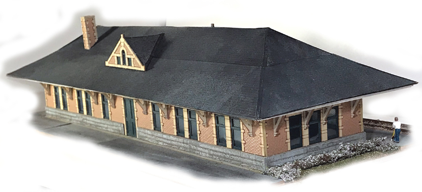 Lines West Station Model - Left Rear View