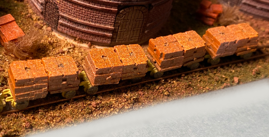 Brick Carts (Set of 4)