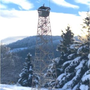 Fire Tower Model - Scenic