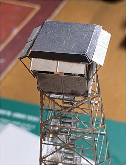 Fire Tower Model - Flat Roof Option
