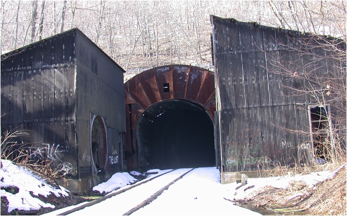Barnesville Tunnel N-Scale Kit - Prototype Photo