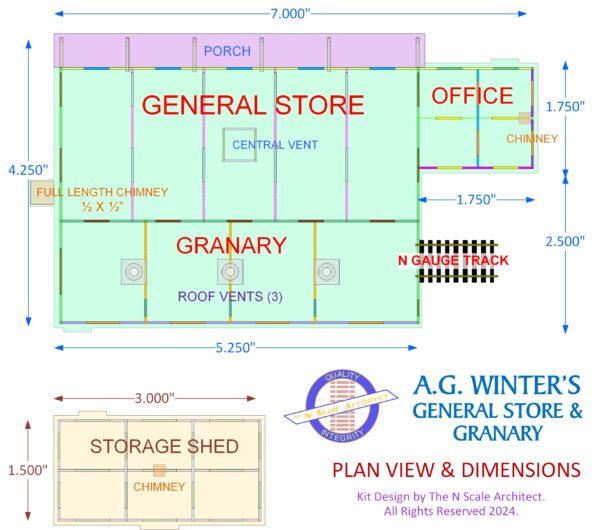 A.G. Winter’s General Store & Granary – N Kit - Image 7